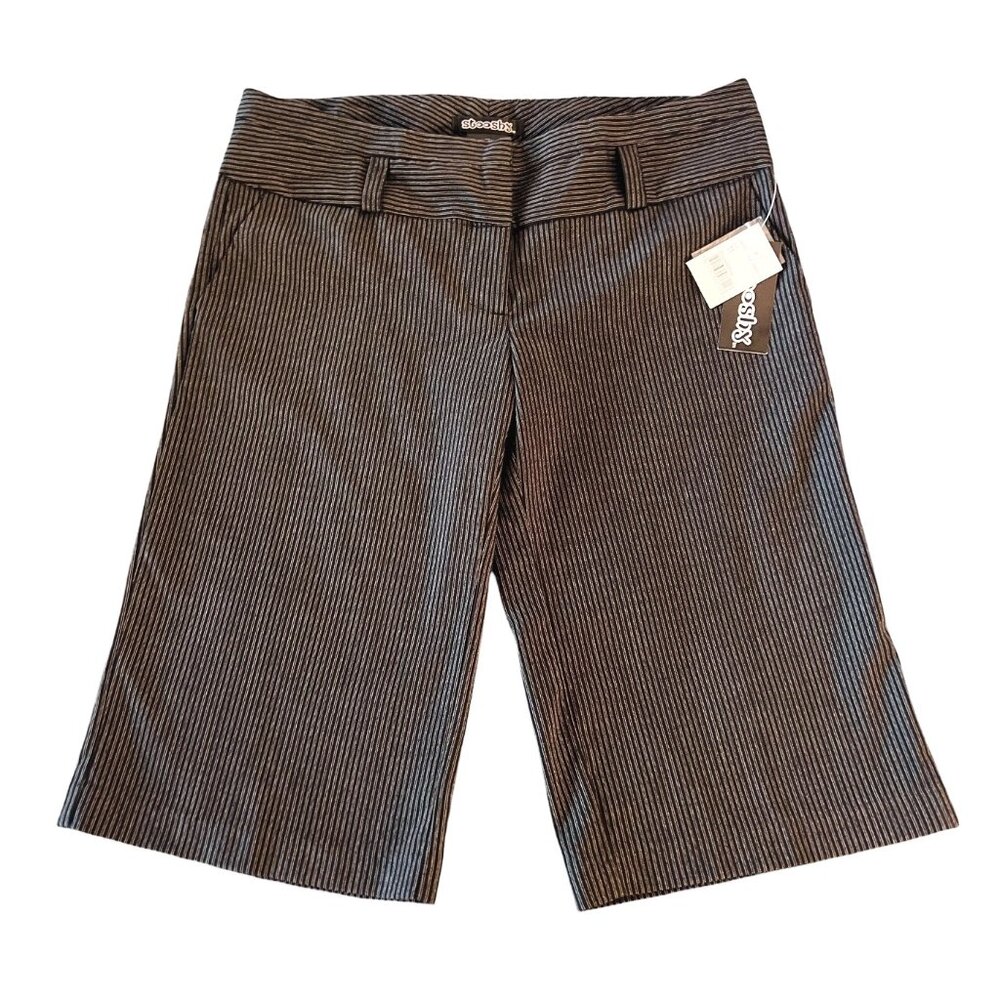 Vintage Stooshy Bermuda Length Dress Shorts